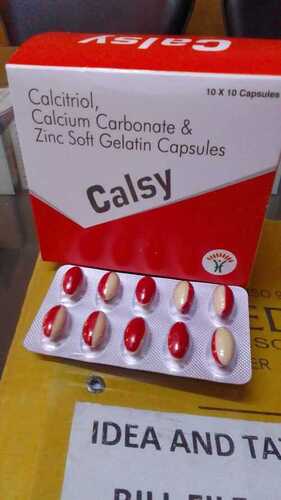 Tablets Calsy Cap Organic Medicine