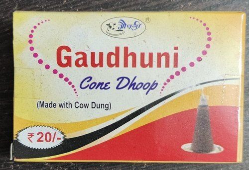 Eco-Friendly Bamboo Religious Multi Floral Fragrance Cow Dung Cone Dhoop