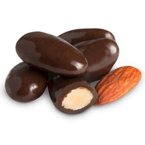 Healthy Yummy Tasty Delicious High In Fiber And Vitamins Oval Almond Chocolate