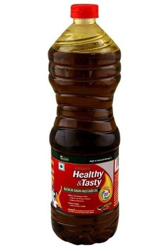 Hygienically Prepared No Added Preservatives Fresh Mustard Oil And Yellow Colour 