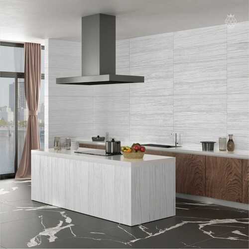 Ceramic Long Lasting Durable Strong Plain Rectangular Kitchen Tiles For Interior Flooring