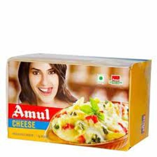 Nutritious And Creamy Texture High In Milk Protein Amul Processed Cheese, 1kg