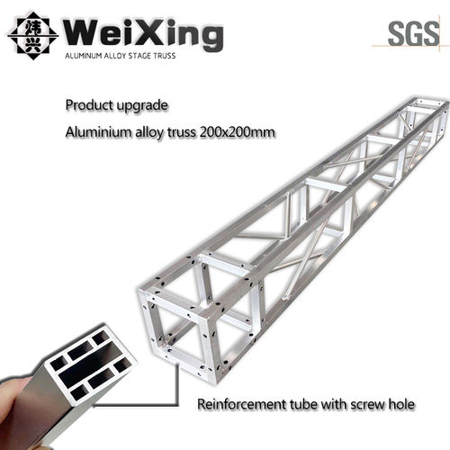 Outdoor Portable Exhibition, Concert, Events, Wedding Stage Lighting Aluminum Truss Dimension(L*W*H): 200*200*1000 Millimeter (Mm)