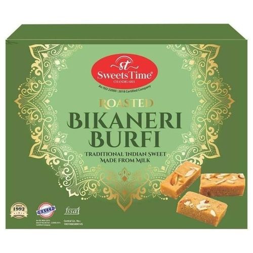 Rectangular Shape Sweet And Tasty Bikano Burfi Net Weight 1 Kg