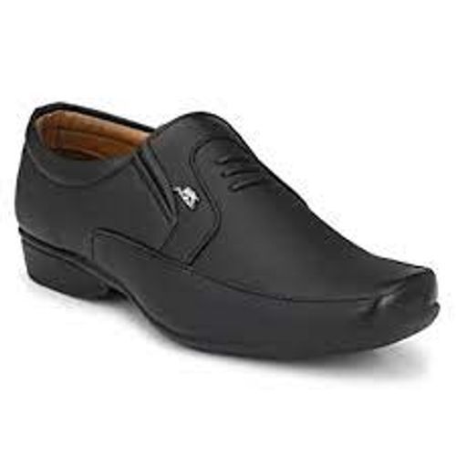 Summer Stretch Flexible Stylish And Comfortable Men'S Formal Leather Black Shoes