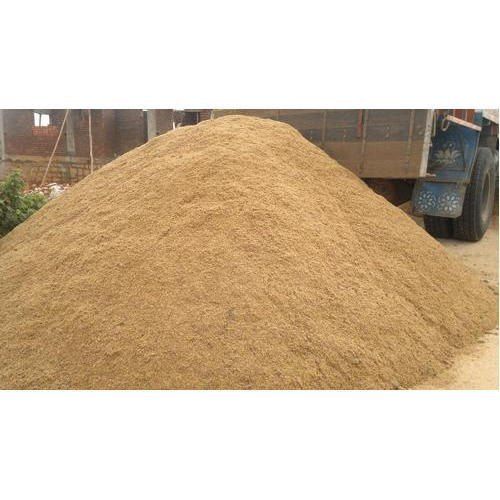 Sustainable Natural Brown Fine Grounded River Sand For Construction Use