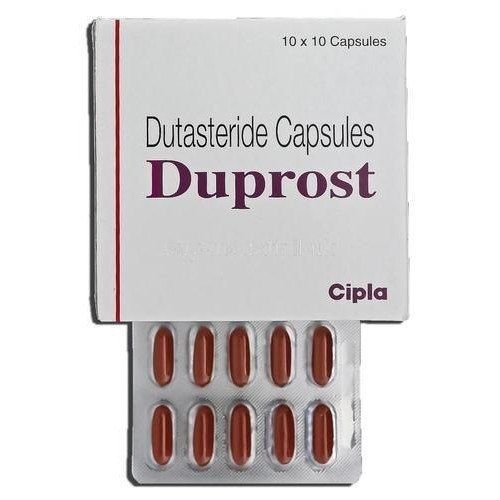 Treatment Prostatic Hyperplasia Soft Gelatin Capsules Duprost 0.5 Mg