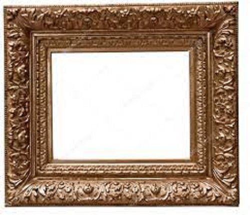 Brown Designer And Elegant Look Light Weight Rectangular Photo Frame For Decoration