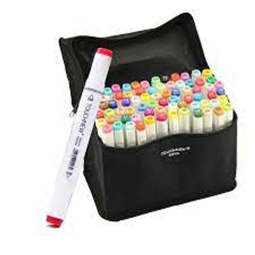 For School And Stationary Used Dark Bold Vibrant Ink Soft Grip Good Quality Markers Pen, Pack Of 50