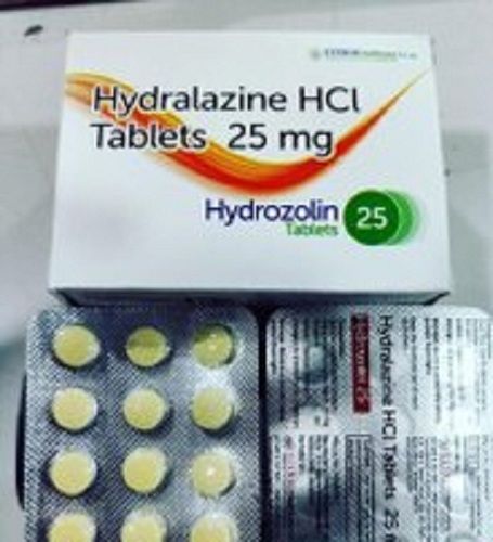 Hydralazine Hci Tablets 25 Mg