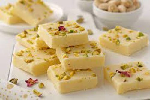 Hygienically Prepared Semi-Soft And Smooth Delightful Sweet Milk Barfi 