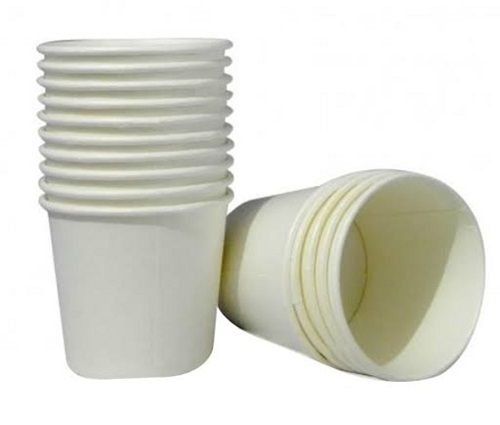 Light Weight White Disposable Recycle And Eco Friendly Cream Paper Cups