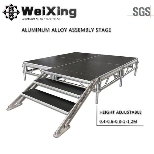 Silver Quick Assembly Aluminum Alloy Frame Structure Truss For Wedding Show