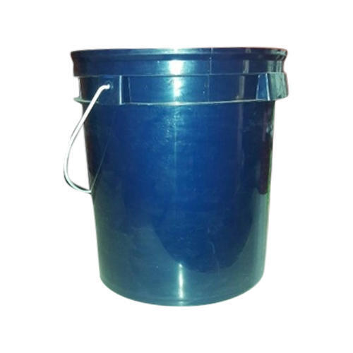 Unbreakable Lightweight And Leak Proof Blue Plastic Bucket For Household