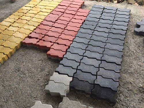 Weather Resistance And Heavy Duty Multicolor Paver Block For Construction Use Carbonation Coefficient: Co2