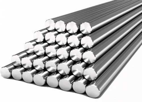  Weather Resistance Ruggedly Constructed Non Destructive Silver Round Aluminium Bar