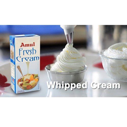 100% Natural And Healthy Rich In Calcium And Protein Tasty Amul Fresh Cream Age Group: Adults