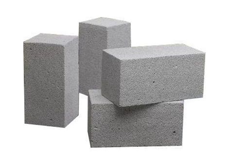 Gray Crack Proof Heat Tolerant Highly Durable And Strong Grey Cement Bricks For Construction