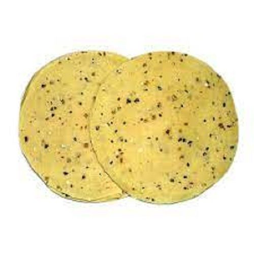 Delicious And Tasty Flavor Round Moong Papad Suitable For Daily Consumption