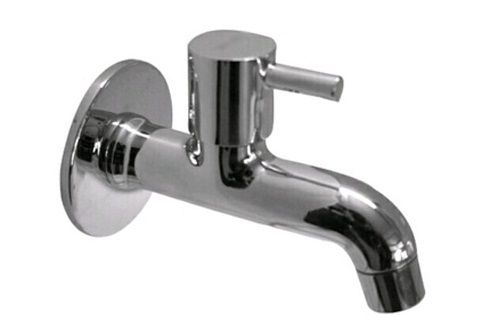 Round Durable Rust Proof Bras And Wall Mounted Stainless Steel Tap For Domestic Use