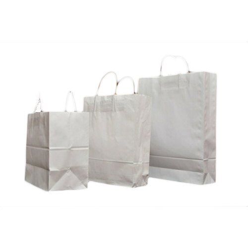 Saks Fifth Avenue Small Paper Shopping Gift Bag with Rope Handle - Black &  White