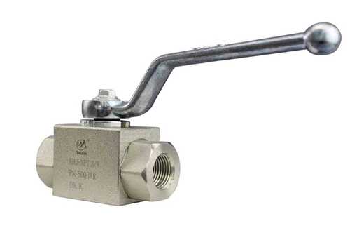 Heavy Duty And Long Durable Taixin Hydraulic Iron High Pressure Ball Valve