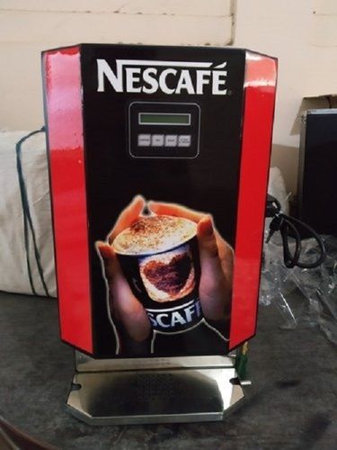 Stainless Steel Heavy Duty Energy Efficient And Fully Automatic Tea And Coffee Vending Machine