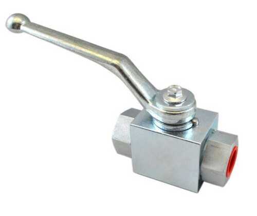 Alloy High Material Heavy Duty And Solid Strong Silver Hydraulic Ball Valve 