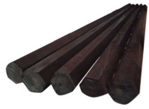 Black Highly Durable High Strength Mild Steel Cold Rolled Hexagon Bar