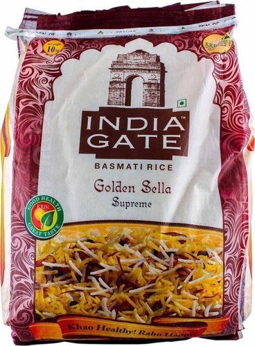 India Gate Sella Basmati Rice For Cooking, Pack Size 10 Kg