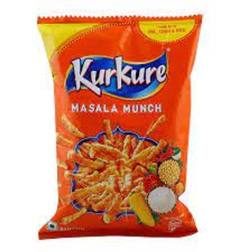 Made With Good Quality Ingredients 100% Vegetarian Crunchy Crisp Tasty Masala Munch Kurkure 