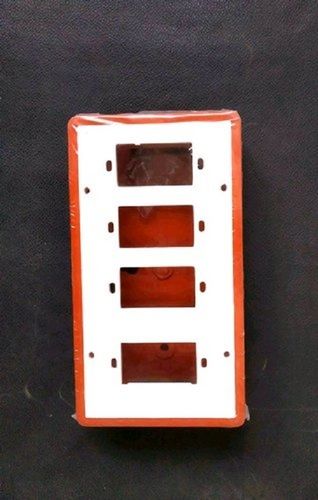 Short Circuit Protection White Pvc Electrical Switch Board For Domestic Use