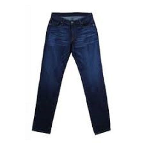 Strechable Denim Material Denim Regualr Fit Full Length Jeans For Men