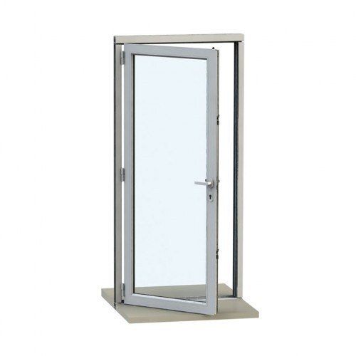 Transparent Weather And Scratch Resistant Stainless Steel Aluminum Glass Door For Home 