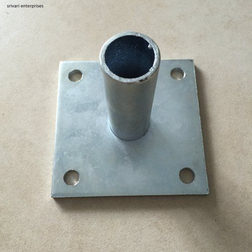 Grey Good Quality Of Mild Steel Scaffolding Base Plate For Building Construction