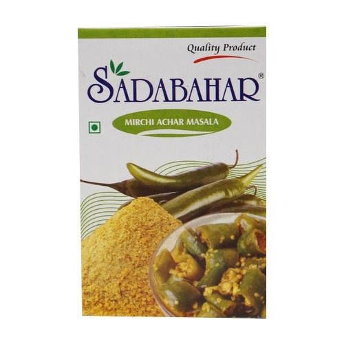 200 Grams, Dried Original Taste Sadabahar Mirchi Achar Masala Powder 