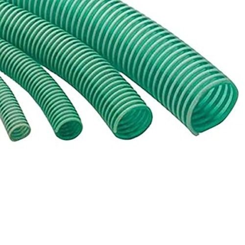 3 Inch Green Round Flexible Pvc Suction Hose With 30 Meter Length For Agriculture Purpose