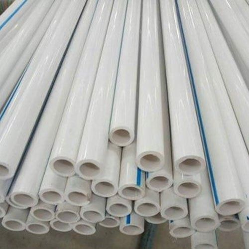 3 Mm White Round Supreme Pvc Pipes With 6 Meter Length For Agriculture Purpose