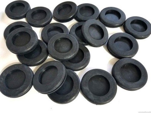 औद्योगिक उपयोग के लिए काला रंग और गोल आकार का रबर