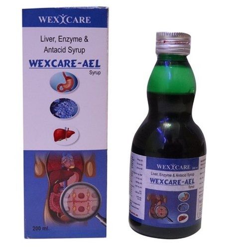 Enzyme And Antacid Syrup Wexcare Ael Syrup General Medicines