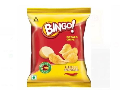 Pack Of 52 Gram Chilli Sprinkled Flavor Bingo Original Style Potato Chips