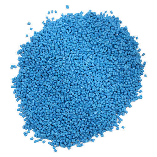 Plain Blue Natural And Dust Free Polymer Granules