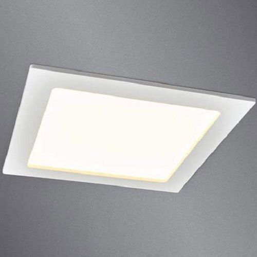 Plastic 230 Volt Cool White 10W Square Led Ceiling Light With Easy Installation