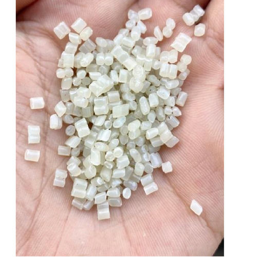 White Natural Reprocessed And Eco Friendly Plastic Polymer Granules  Grade: A