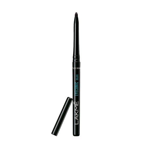 Glitter Effect  Deep Black Strong Matte Lakme Eyeconic Kajal Water Proof Lasts Up To 22 Hrs 