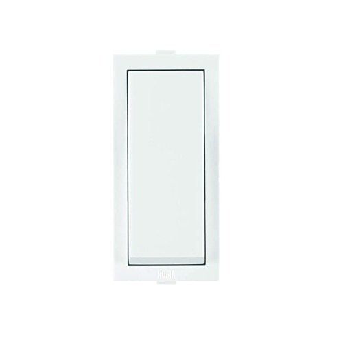 White 10ax Anchor Roma Modular Switch, Rated Voltage 220-240 V