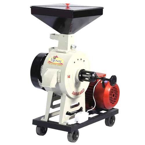 Heavy Duty Manual Semi Automatic Flour Mill Machine For Commercial And Domestic