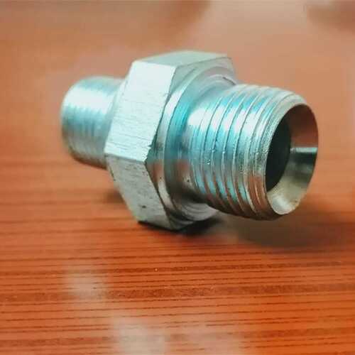 Heavy Duty Ruggedly Constructed Rust Proof Mild Steel Male Hydraulic Adapter