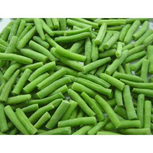 High In Nutrition And Healthy Fiber Rich Fresh Green Frozen Beans