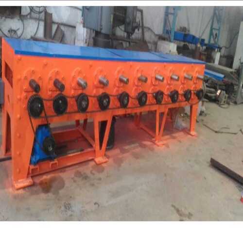 Orange And Blue High Performance High Strength Door Frame Roll Forming Machine